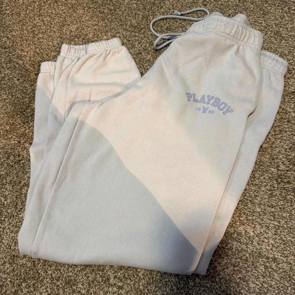 Playboy Light blue Sweatpants